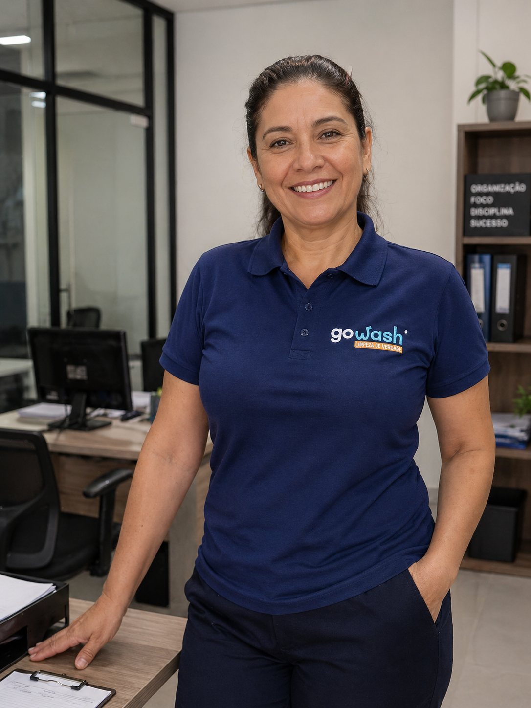Franqueada GoWash no escritório